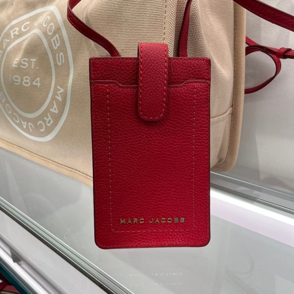 Marc Jacobs Bags Marc Jacobs Blue Phone Crossbody Leather Coastal